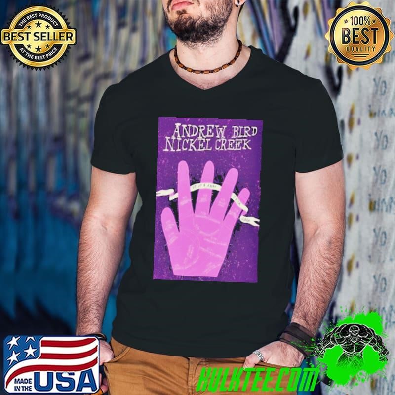 Andrew Bird And Nickel Creek Show UP UP & Away 2024 shirt