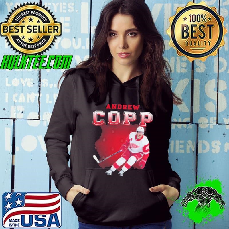 Andrew Copp American professional ice hockey Detroit Red Wings T-Shirt