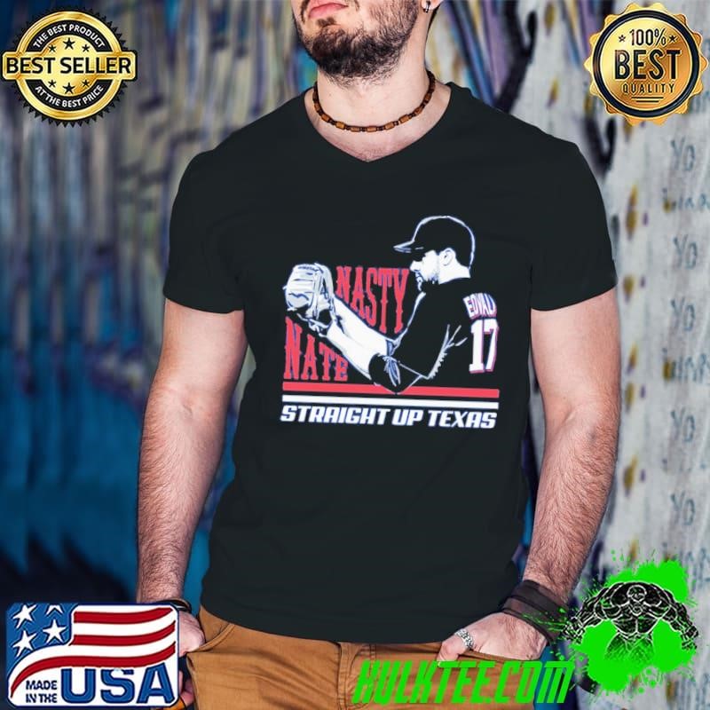 Awesome Nathan Eovaldi Nasty Nate American professional baseball pitcher Guys V Neck