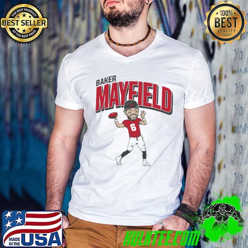 Baker Mayfield Caricature American football quarterback Guys V Neck
