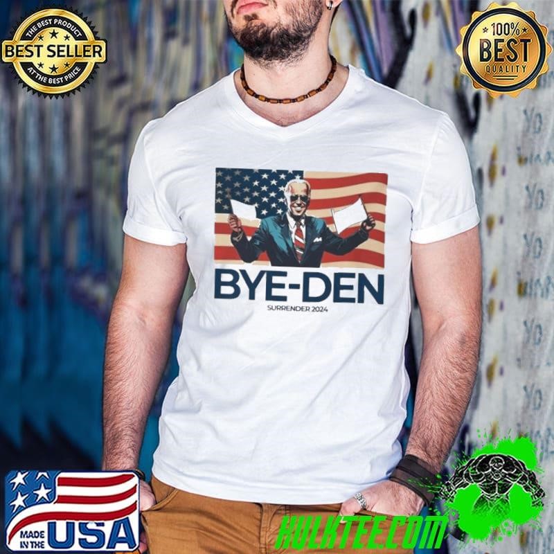 Biden Bye-Den Surrender 2024 Biden Out shirt
