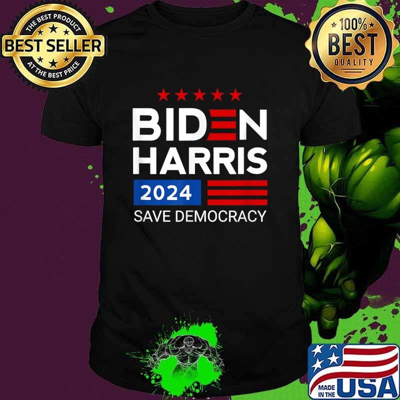 Biden harris save our democracy stars election 2024 Unisex