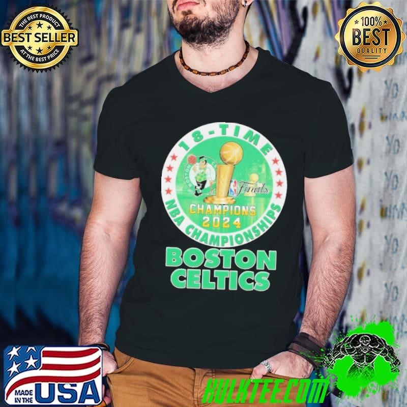 Boston Celtics 18-time Nba Championships shirt