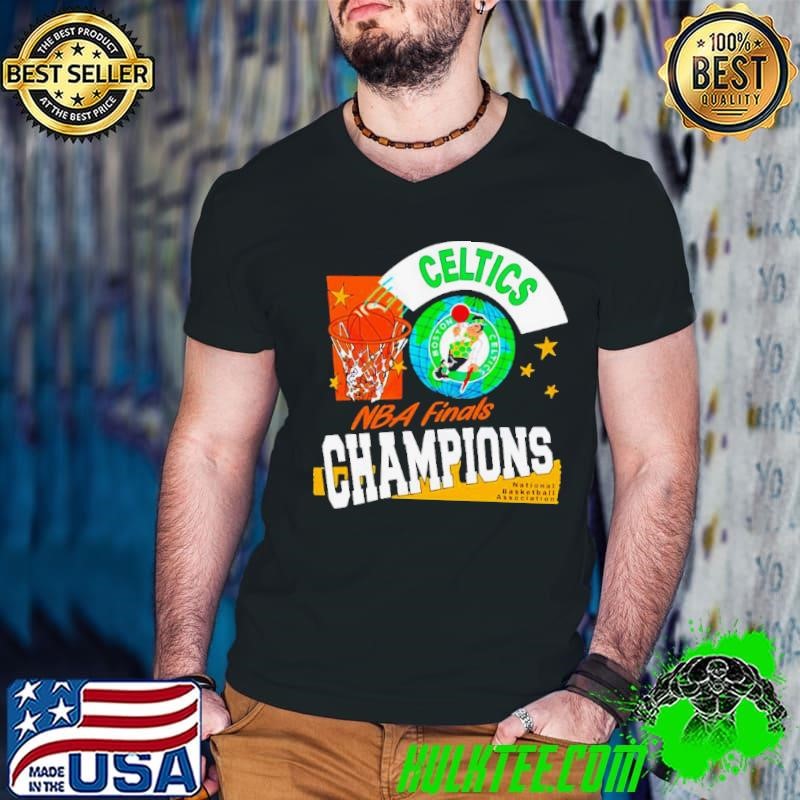 Boston Celtics NBA Finals Champions Logo Basketball shirt