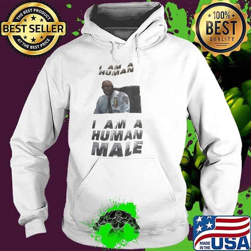 Captain Holt Raymond I Am A Human Male Hoodie