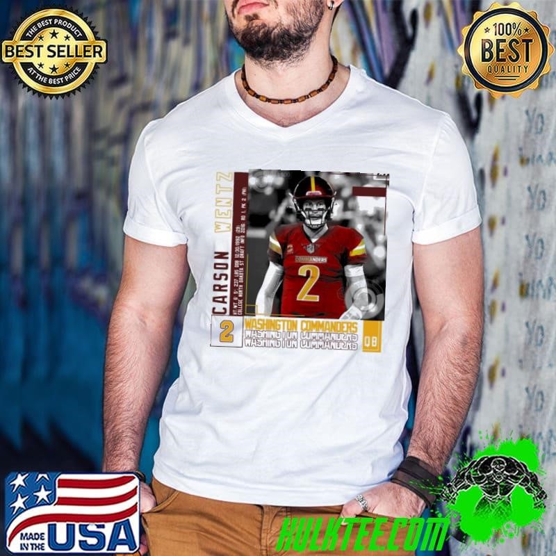 Carson Wentz American football quarterback for Kansas City Chiefs T-Shirt