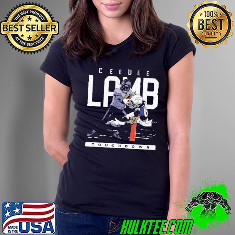 Ceedee lamb pylon touchdown American football wide receiver Ladies Tee