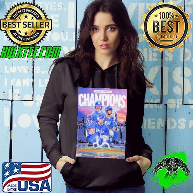 Congrats Duke Blue Devils Champions 2024 ACC Baseball Conference Tournament Poster Shirt
