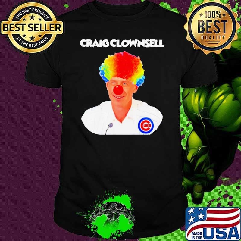 Craig Counsell clown shirt