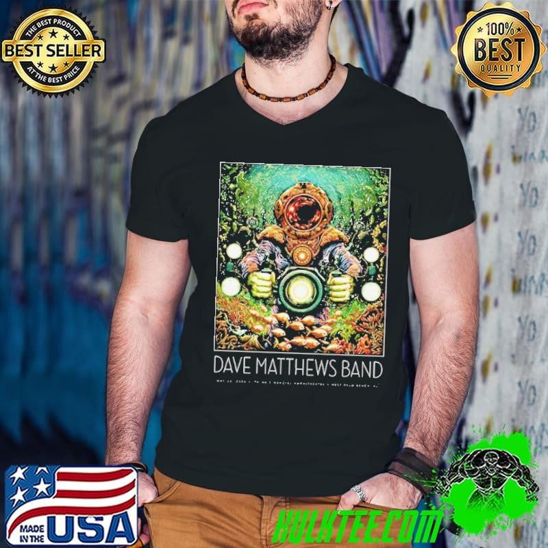 Dave Matthews Band Tour 2024 At I Think Financial Amphitheatre West Palm Beach Florida On May 24th Guys V Neck
