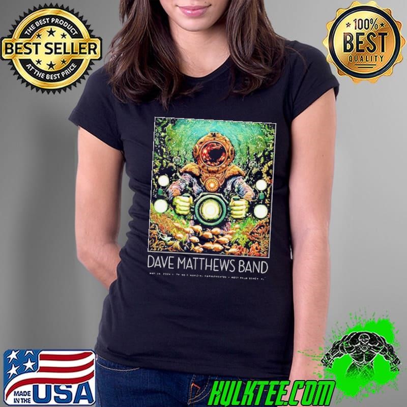 Dave Matthews Band Tour 2024 At I Think Financial Amphitheatre West Palm Beach Florida On May 24th Ladies Tee