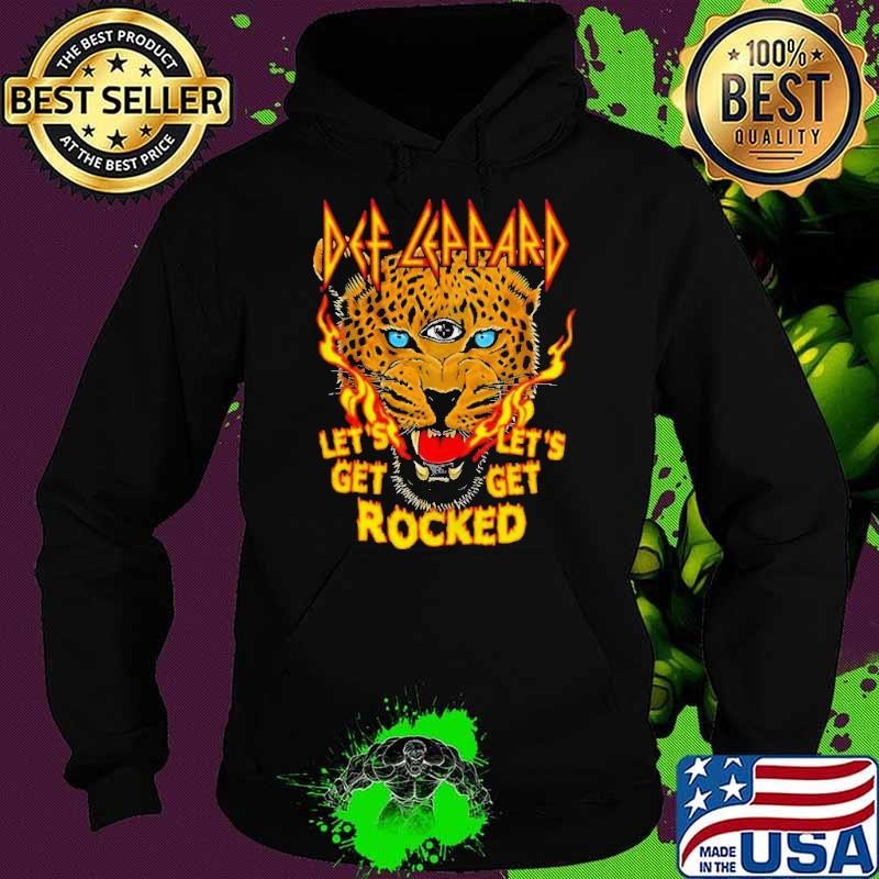 Def Leppard Band Let’s Get Rocked Hoodie