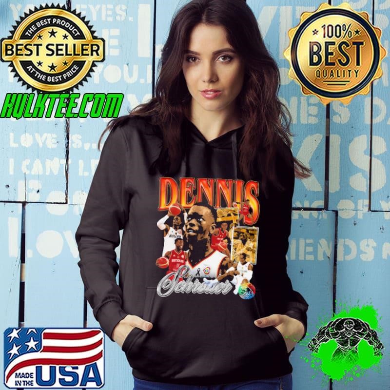 Dennis Schroder German professional basketball player Vintage Bootleg T-Shirt
