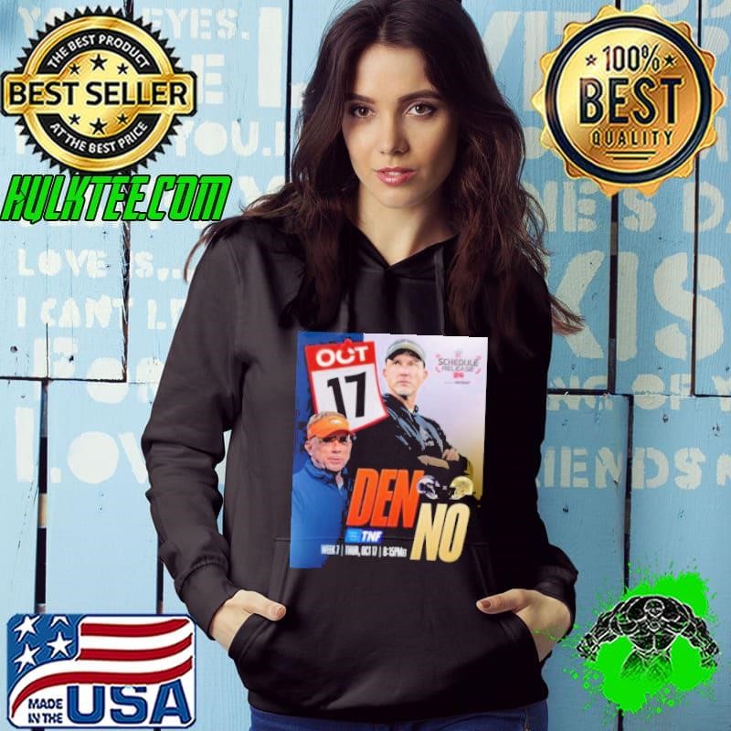 Denver Broncos Vs New Orleans Saints 2024 NFL Schedule Release Shirt