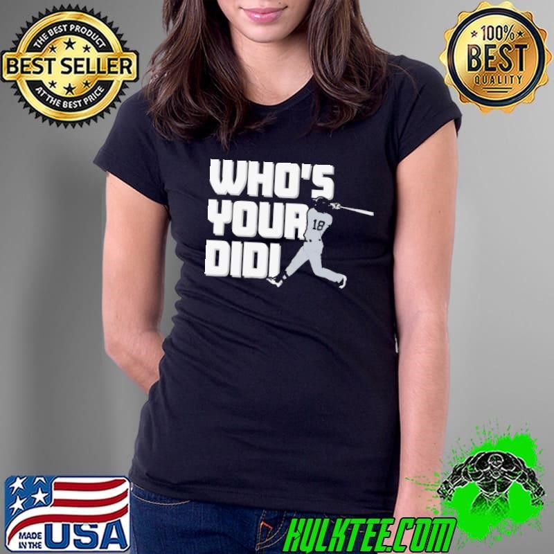 Didi Gregorious Who's Your Didi Dutch professional baseball shortstop T-Shirt