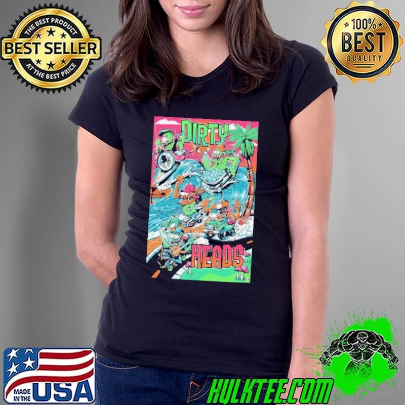Dirty Heads Summer Tour 2024 Poster Ladies Tee