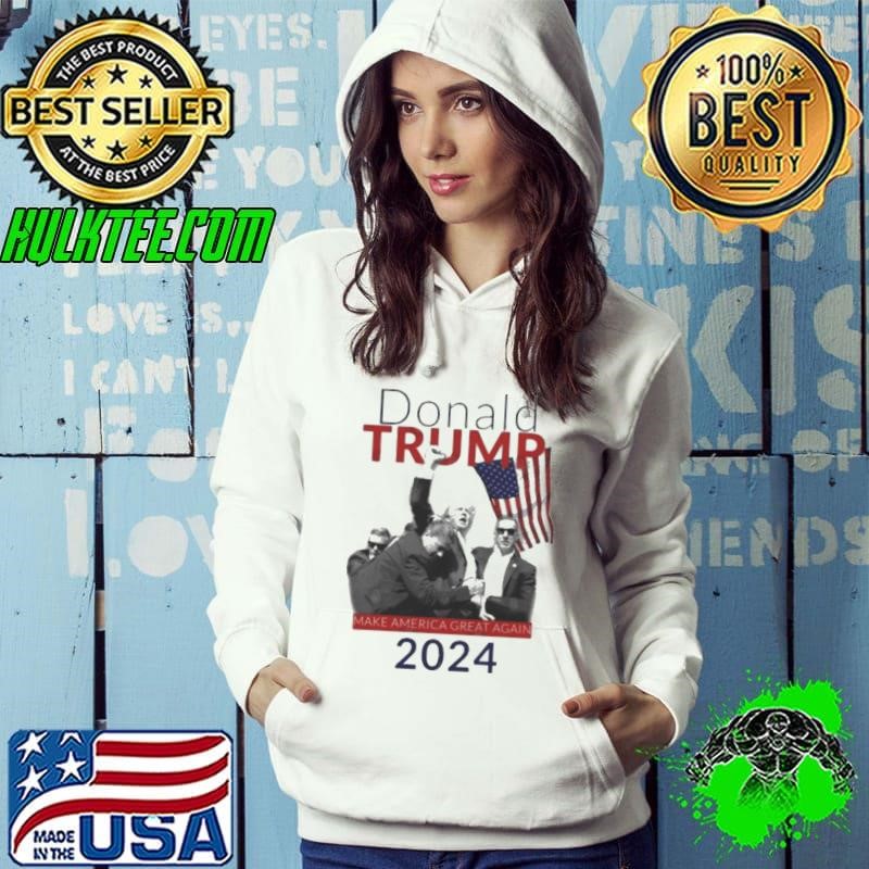 Donald Trump 2024 Make America Great Again – Trump Shot Shirt