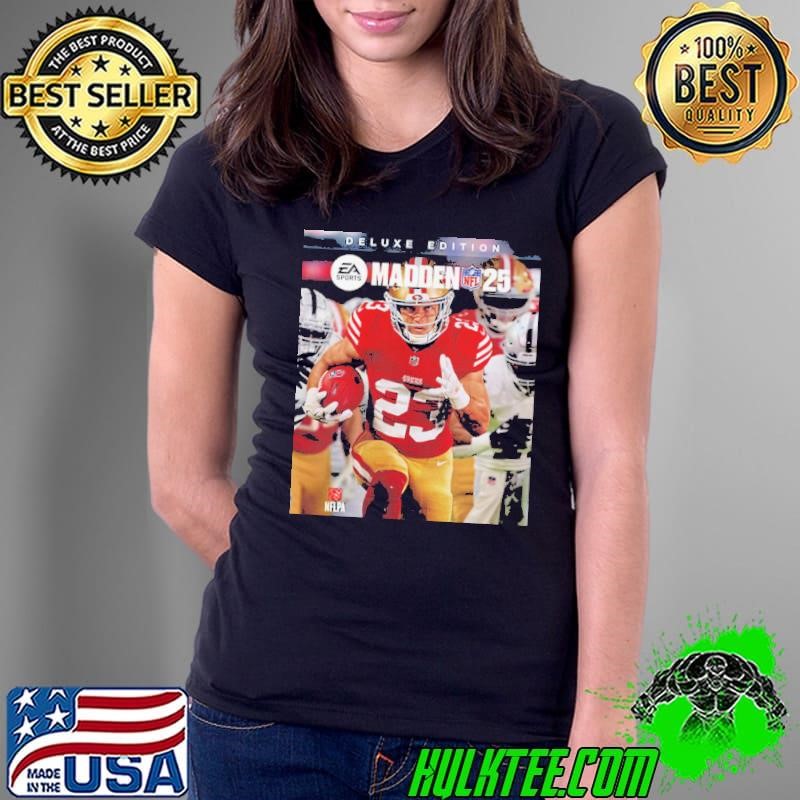 EA Sports Madden NFL 2024 Christian McCaffrey Is The Cover Star Of Madden NFL 25 Limited Deluxe Edition Shirt