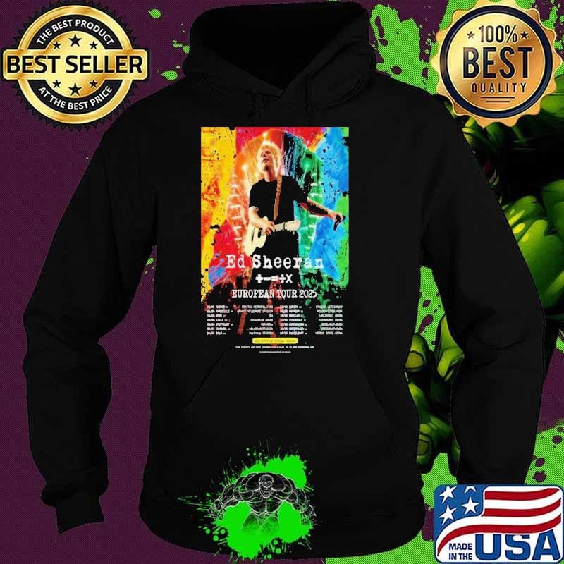 Ed Sheeran European Tour 2025 Hoodie