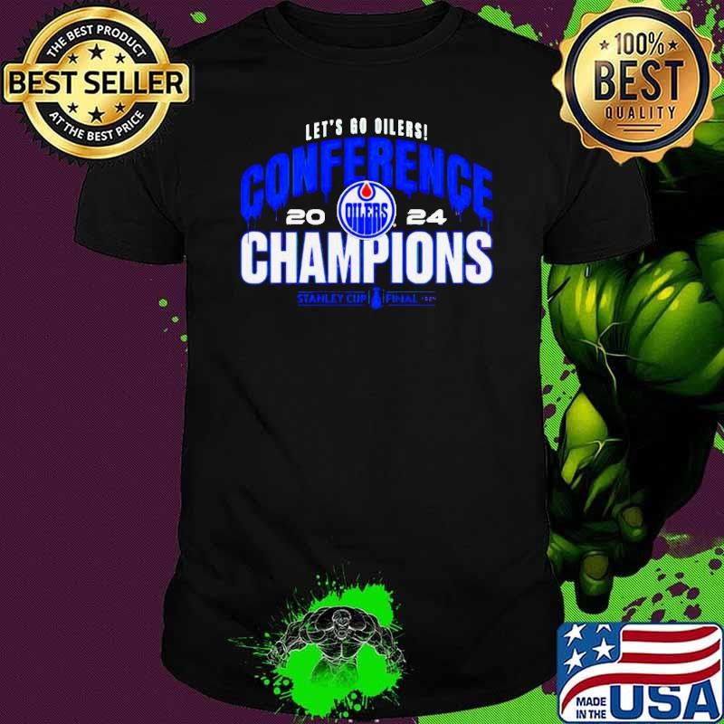 Edmonton Oilers let’s go Oilers 2024 Western Conference Champions shirt