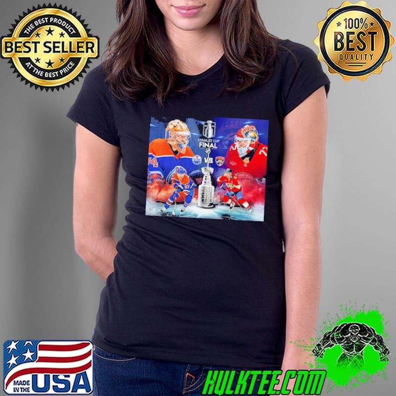 Edmonton Oilers vs. Florida Panthers 2024 NHL Stanley Cup Final Matchup shirt