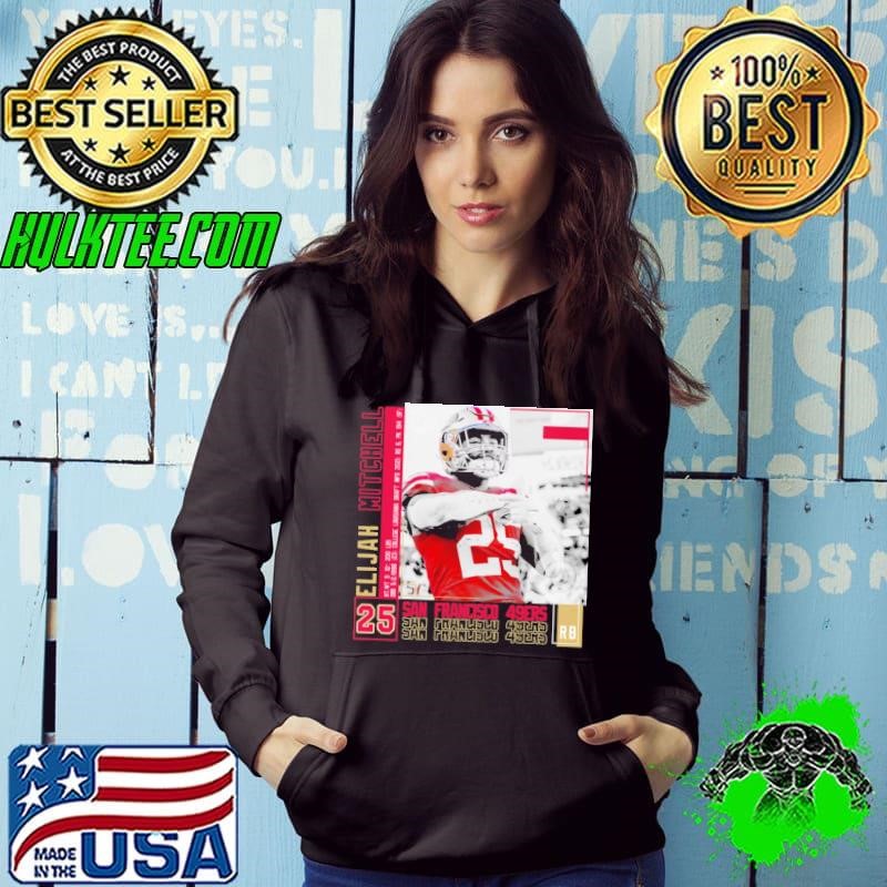 Elijah Mitchell American football running back for the San Francisco T-Shirt