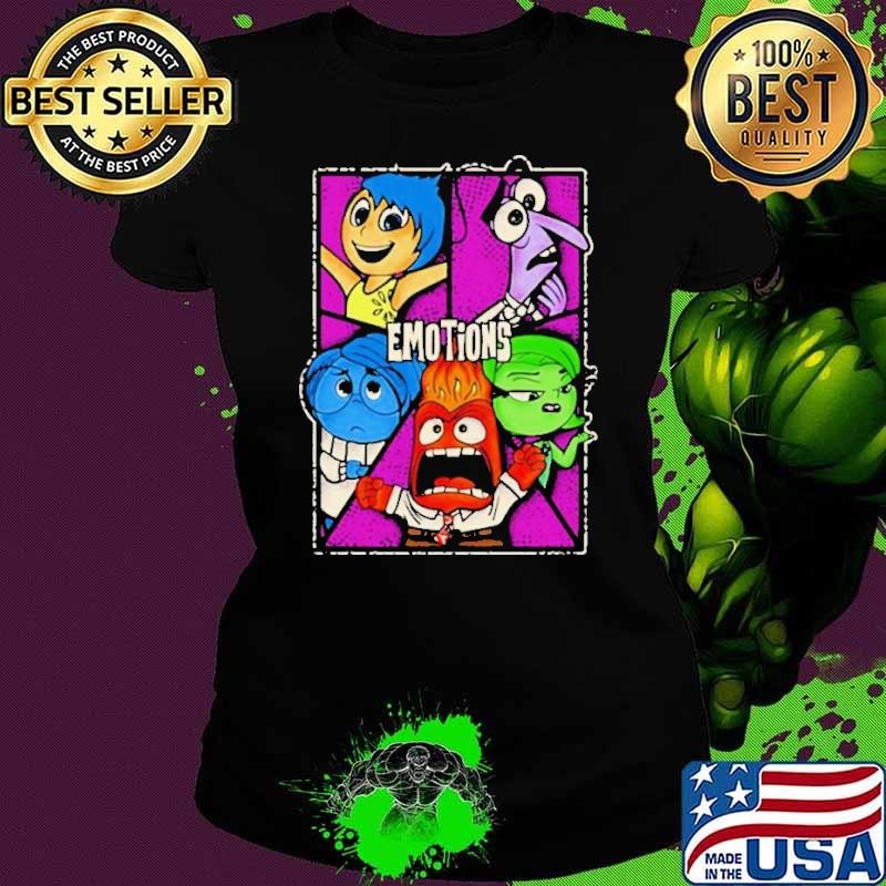 Emotions Inside Out Disney Film Ladies tee