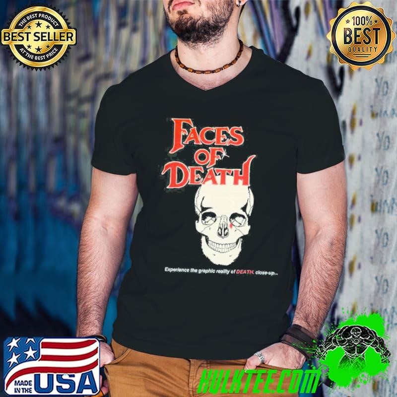 Faces of Death Horror Movie Shirt
