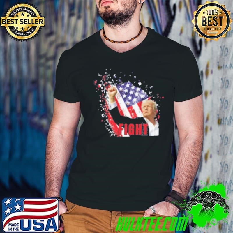 Fight Donald Trump Guys V Neck