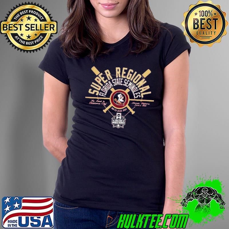Florida State University Softball 2024 Super Regionals shirt