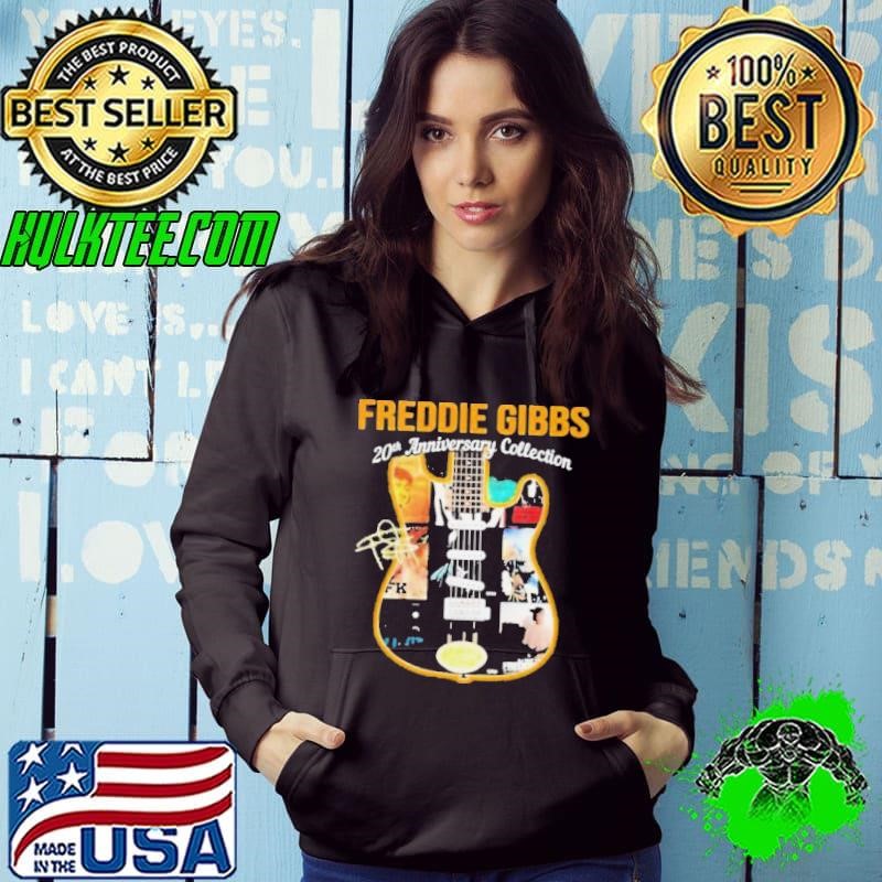 Freddie Gibbs Rapper Guitar Band 20th Anniversary Collection Hoodie