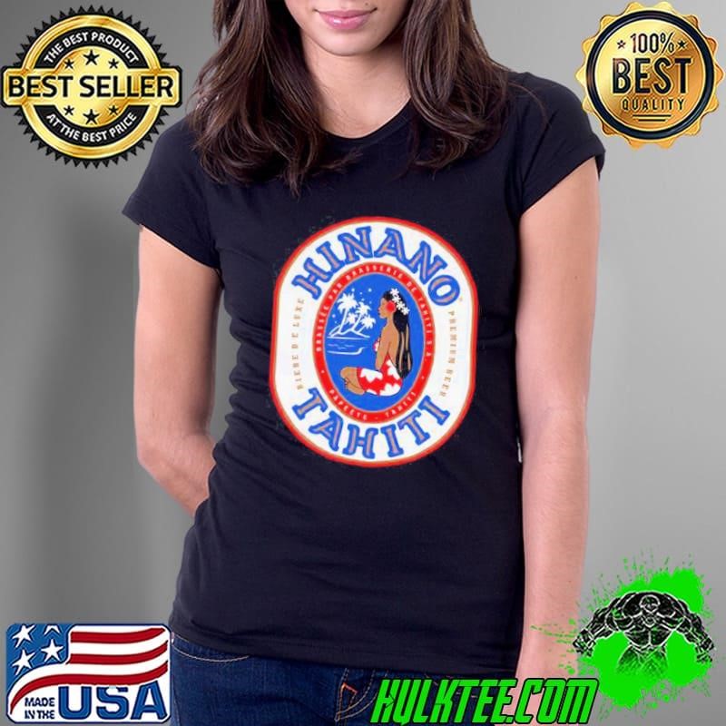 Hinano Beer Papeete Tahiti Polynesia Logo Shirt