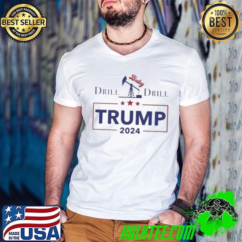 I Will Fight Trump Drill Baby Drill 2024 Shirt