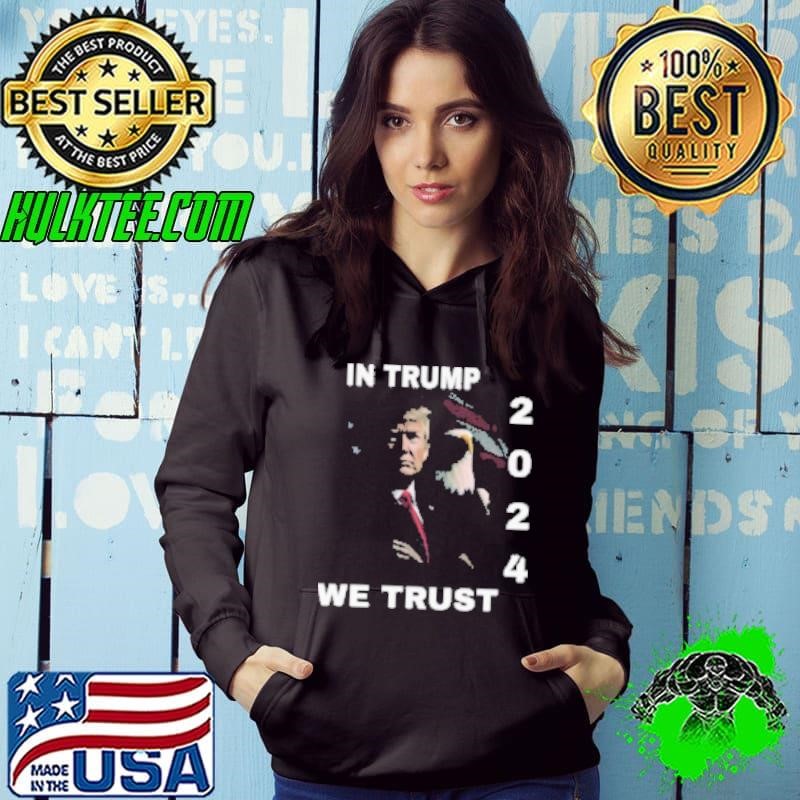 IN Trump WE TRUST American Flag Eagle Shirt