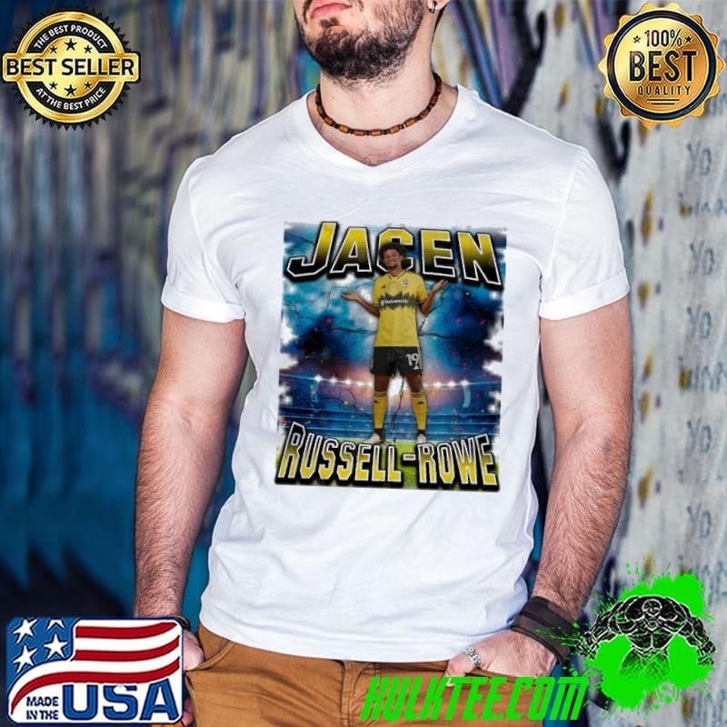 Jacen Russell-Rowe Canadian soccer player who plays forward Guys V Neck