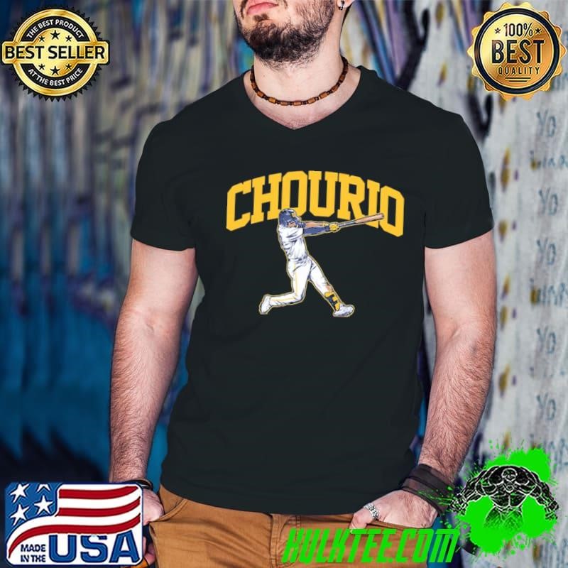 Jackson Chourio Venezuelan professional baseball outfielder Slugger Swing T-Shirt