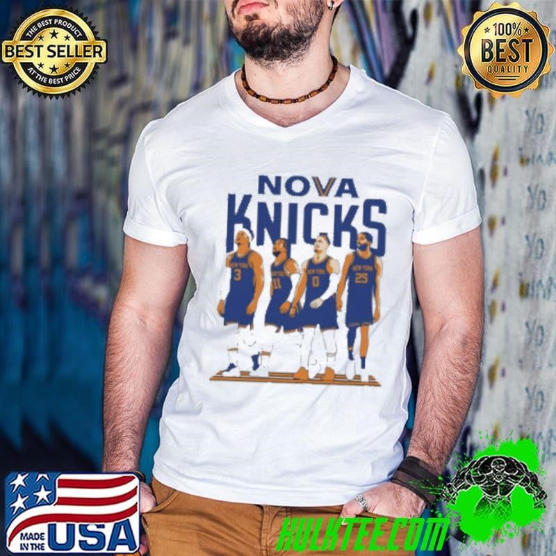 Jalen Brunson Josh Hart Mikal Bridges Donte Divincenzo Nova Knicks Shirt