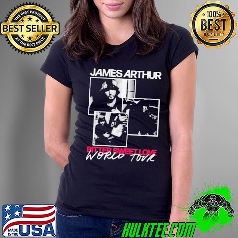 James Arthur Bitter Sweet Love 2024 World Tour Shirt