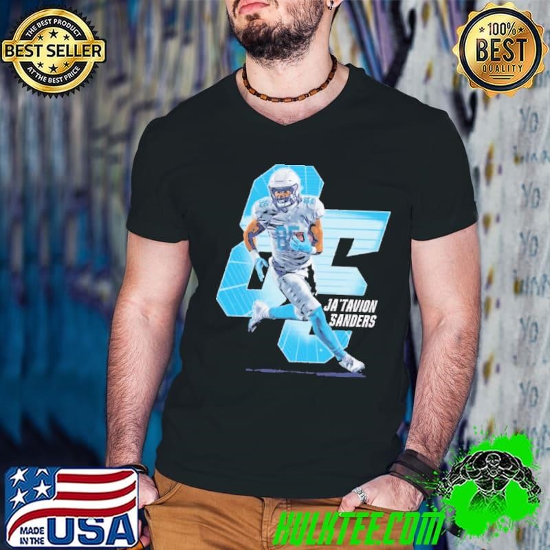 Ja'tavion Sanders American football tight end Carolina Offset T-Shirt