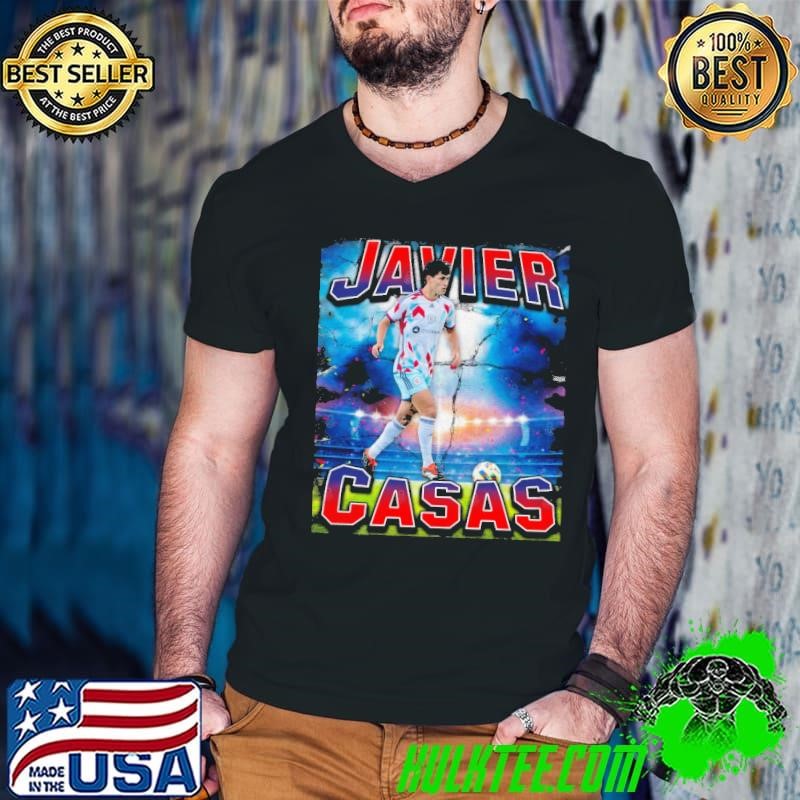 Javier Casas American professional footballer midfielder Chicago Fire T-Shirt