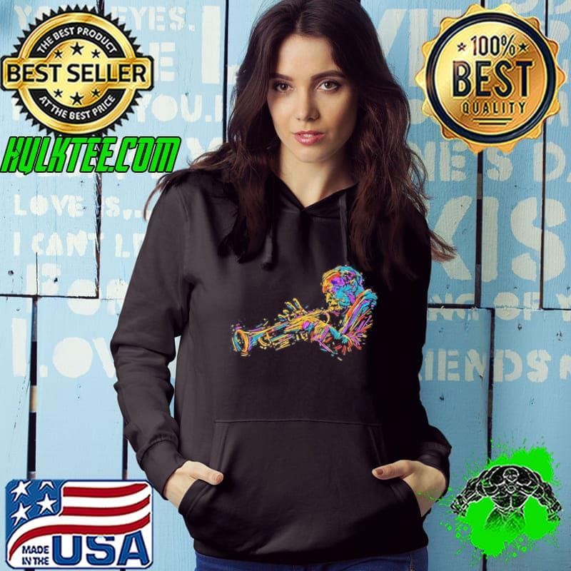Jazz Trumpet Music Hoodie