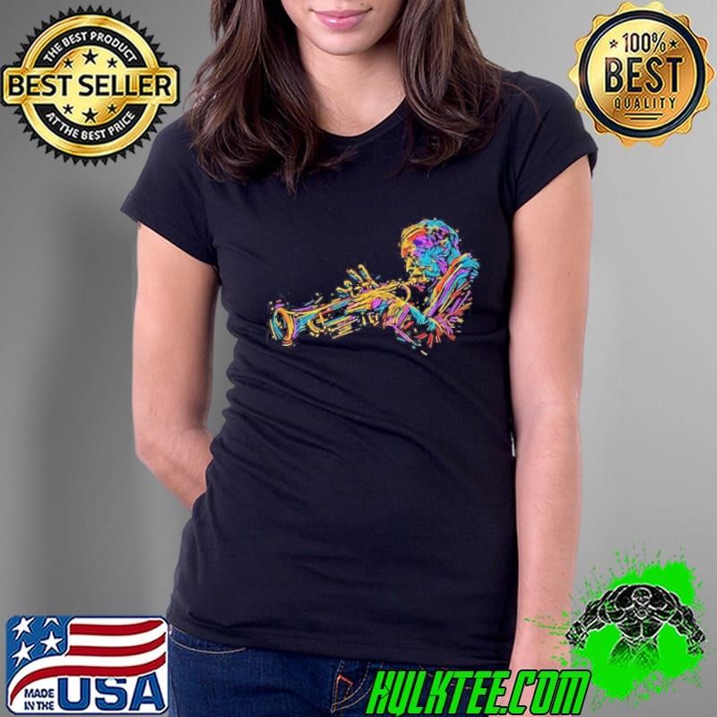 Jazz Trumpet Music Shirt