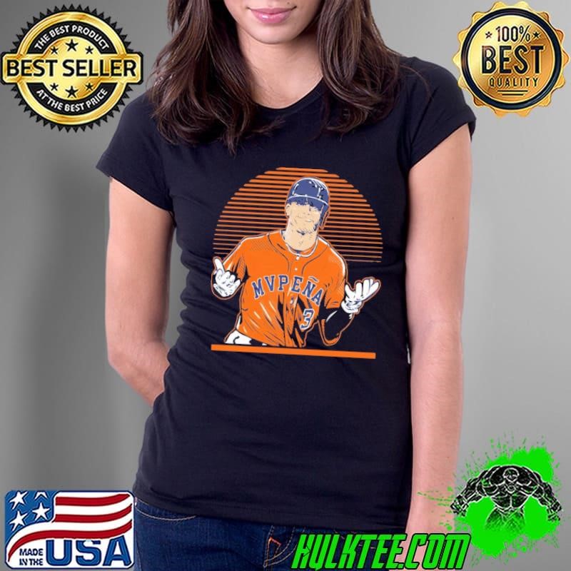 Jeremy Pena Dominican-American professional baseball shortstop Mvpena Shrug T-Shirt