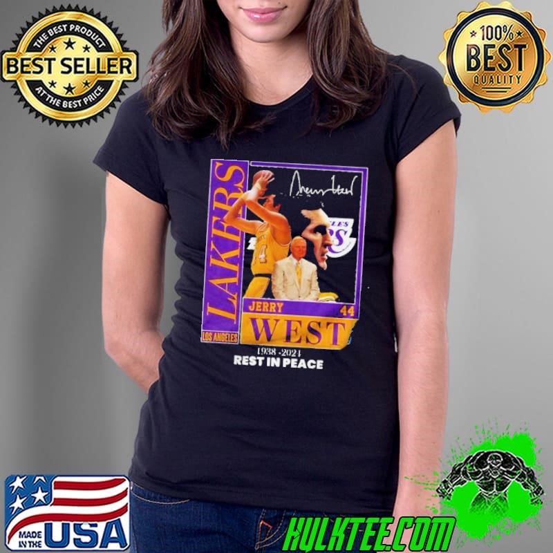 Jerry West Los Angeles Dodgers 1938-2024 Rest In Peace Signature Shirt