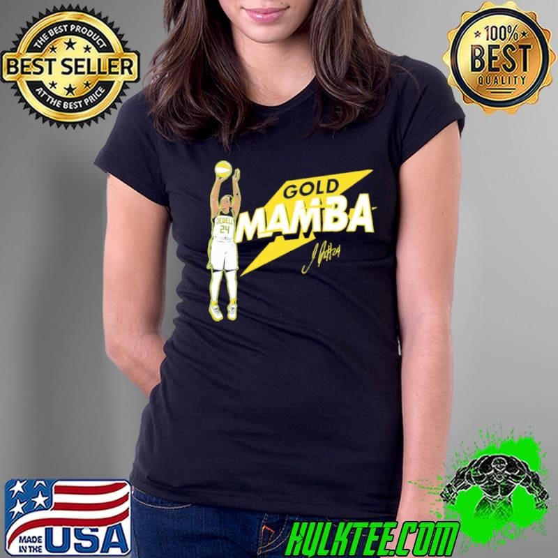 Jewell Loyd Gold Mamba American professional basketball player Ladies Tee