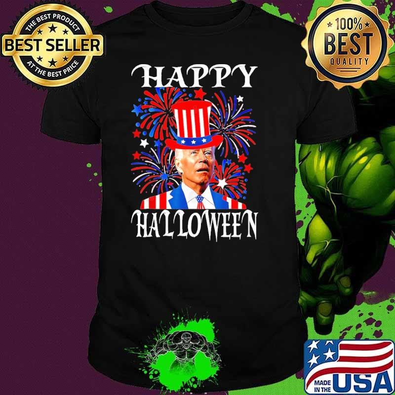 Joe Biden Happy Halloween Fireworks 4th Of July Unisex