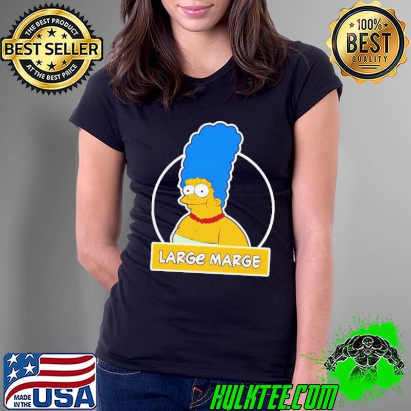 Justin Danger Nunley wearing large marge shirt