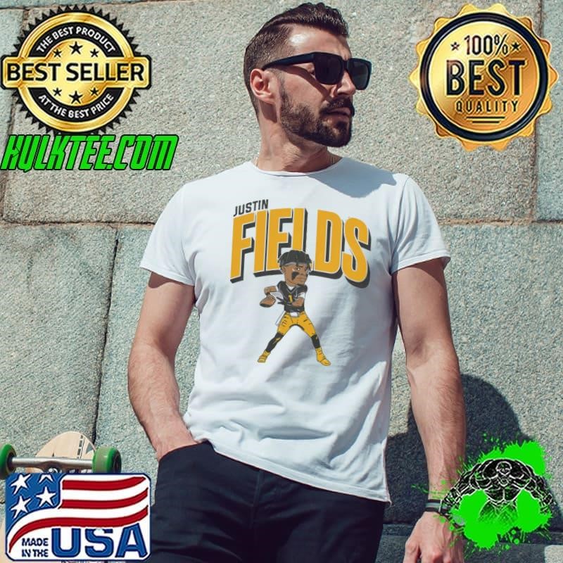 Justin Fields Pittsburgh Caricature American football quarterback Unisex
