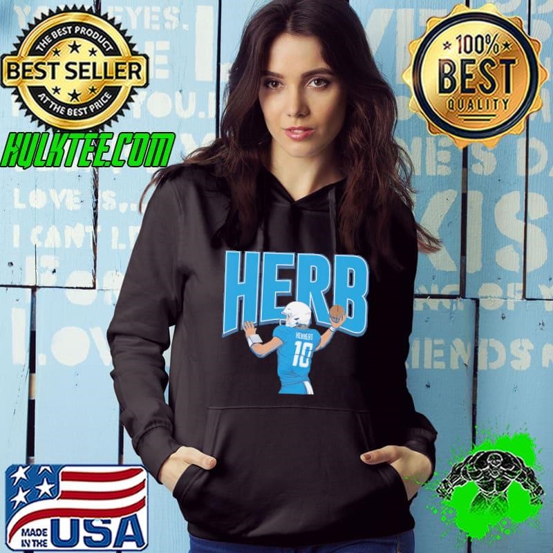 Justin Herbert Herb American football quarterback Los Angeles Chargers T-Shirt