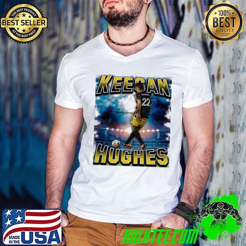 Keegan Hughes American soccer player currently plays for Loudoun United Guys V Neck